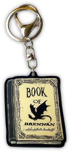 Book of Brennan Fourth Wing Keychain