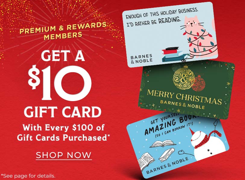 Get a $10 Gift Card with $100 of Gift Cards Purchased