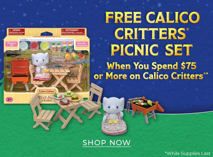 Free Calico Critters Picnic Set - Shop Now