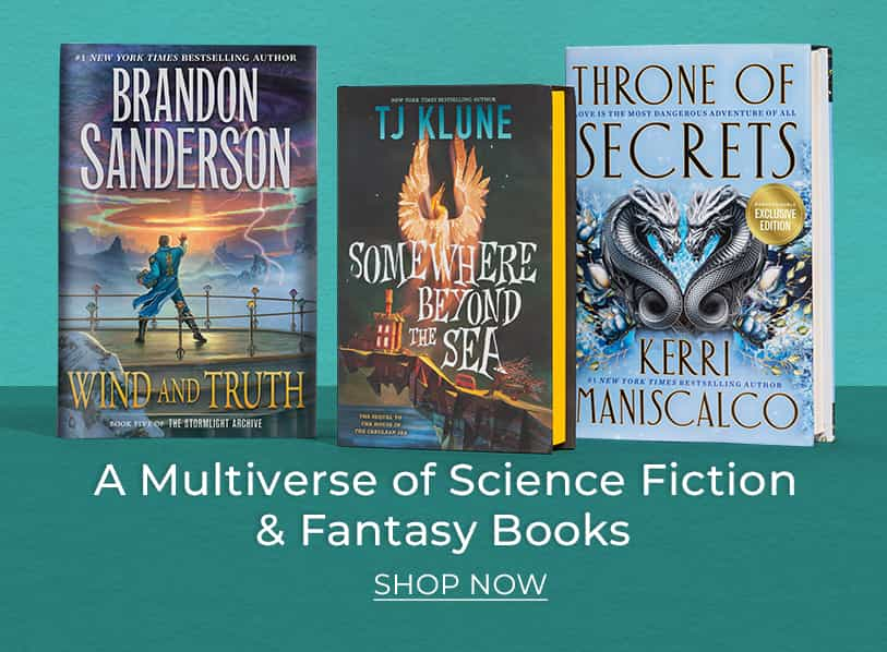 A Multiverse of Science Fictions & Fantasy Books. Shop Now